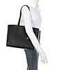 Michael Kors Taryn Large Multi Function Top Zip Tote Bag, Color:Black - Image 6