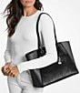 Michael Kors Taryn Large Multi Function Tote Bag, Color:Black - Image 3