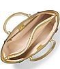 Michael Kors Taryn Metallic Large Multi-Function Tote Bag, Color:Pale Gold - Image 2