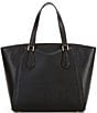 Michael Kors Taryn Small Convertible Top Zip Tote Crossbody Bag, Color:Black - Image 2