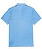 Color:Blueberry - Image 2 - Tech Printed Short Sleeve Polo Shirt