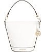 Color:Optic White - Image 1 - Townsend Small Top Zip Convertible Crossbody Bucket Bag