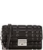 Michael Kors Tribeca Large Leather Convertible Crossbody Bag, Color:Black - Image 1