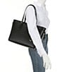 Michael Kors Voyager Medium Tote Bag, Color:Black - Image 4