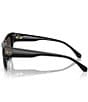 Michael Kors Women's Boca Raton 55mm Cat Eye Sunglasses, Color:Black - Image 3