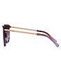 Color:Purple - Image 3 - Women's Chamonix 56mm Round Sunglasses