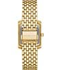 Color:Gold - Image 3 - Women's Emery Three-Hand Gold Tone Stainless Steel Bracelet Watch