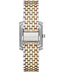 Color:Tri Tone - Image 3 - Women's Emery Three-Hand Tri Tone Stainless Steel Bracelet Watch