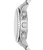 Color:Silver - Image 2 - Women's Lexington Lux Chronograph Stainless Steel Bracelet Watch