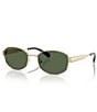Michael Kors Women's MK1161 56mm Polarized Oval Sunglasses - Image 1