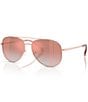 Michael Kors Women's MK1172 58mm Aviator Sunglasses - Image 1
