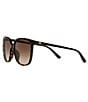 Michael Kors Women's Mk2137u Square 57mm Sunglasses, Color:Dark Tortoise - Image 3