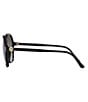 Color:Black - Image 3 - Women's MK2186U 58mm Butterfly Sunglasses