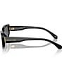 Color:Black - Image 4 - Women's MK2210U Asheville 54mm Rectangle Sunglasses