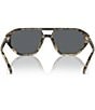 Michael Kors Women's MK2219U 57mm Tortoise Aviator Sunglasses, Color:Tortoise - Image 4