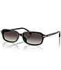 Michael Kors Women's MK2288U Agra 56mm Rectangle Sunglasses - Image 1