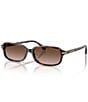 Michael Kors Women's MK2288U Agra 56mm Rectangle Sunglasses - Image 6