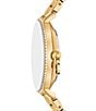 Michael Kors Women's Pyper Quartz Two Hand Stainless Steel Bracelet Watch - Image 3