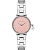 Michael Kors Women's Pyper Quartz Two Hand Stainless Steel Bracelet Watch - Image 4