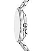 Michael Kors Women's Pyper Quartz Two Hand Stainless Steel Bracelet Watch - Image 6