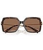 Michael Kors Women's Quogue 57mm Square Sunglasses - Image 5