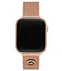 Color:Rose Gold - Image 3 - Women's Rose Gold Stainless Steel Mesh Band for Apple Watch®