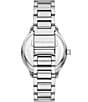 Color:Silver - Image 3 - Women's Sage Three-Hand Stainless Steel Watch