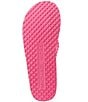 Color:Cerise - Image 6 - Zaza Chunky Platform Flip Flops