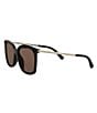 Color:Black - Image 3 - Zermatt Square Sunglasses