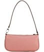 Michael Kors Zoe Small Convertible Buckled Dual Pocket Pouchette, Color:Rose - Image 2