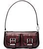 Michael Kors Zoe Small Pouchette Cargo Belted Shoulder Bag, Color:Oxblood - Image 1