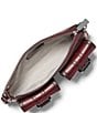 Michael Kors Zoe Small Pouchette Cargo Belted Shoulder Bag, Color:Oxblood - Image 2
