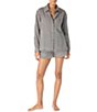 MICHAEL Michael Kors Boho Gingham Button Front Shirt Swim Cover-Up & Boho Gingham Elastic Waist Pull-On Short Swim Cover-Up - Image 1