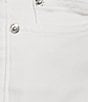 Color:White - Image 4 - MICHAEL Michael Kors Flared Skinny Leg Button Fly Denim Jeans