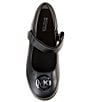 Color:Black - Image 5 - MICHAEL Michael Kors Girls' Amber Aiden Signature Logo Leather Mary Janes (Youth)