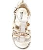Color:Vanilla/Pale Gold - Image 5 - MICHAEL Michael Kors Girls' Brandy Johanne Gladiator Sandals (Infant)