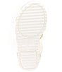 Color:Vanilla/Pale Gold - Image 6 - MICHAEL Michael Kors Girls' Brandy Johanne Gladiator Sandals (Toddler)