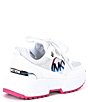 Color:White Rainbow Multi - Image 2 - MICHAEL Michael Kors Girls' Cosmo Sport Sneakers (Youth)