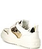 Color:White/Gold - Image 2 - MICHAEL Michael Kors Girls' Emmet Rumi Metallic Detail Sneakers (Toddler)