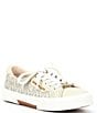Color:Vanilla/Mocha - Image 1 - MICHAEL Michael Kors Girls' Izetta Regent Sneakers (Toddler)