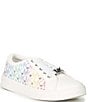 Color:White Rainbow - Image 1 - MICHAEL Michael Kors Girls' Jem Crystal Sneakers (Youth)