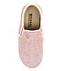 Color:Pink Multi - Image 5 - MICHAEL Michael Kors Girls' Jem Rachel Logo Detail Glitter Slip-On Sneakers (Infant)