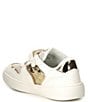 Color:White/Pale Gold - Image 3 - MICHAEL Michael Kors Girls' Jem Rumi Sneakers (Infant)