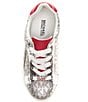 Color:Silver/Pink - Image 5 - MICHAEL Michael Kors Girls' Jordana Airin Glitter Logo Sneakers (Youth)