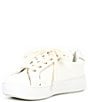 Color:White - Image 4 - MICHAEL Michael Kors Girls' Jordana Poppy Lace-Up Platform Sneakers (Toddler)