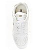 Color:White - Image 5 - MICHAEL Michael Kors Girls' Metallic Detail Monique Sneakers (Youth)