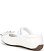 Color:White - Image 3 - MICHAEL Michael Kors Girls' Rover Bow Glitter Ballet Flats (Youth)