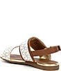 Color:Luggage/Pale Gold - Image 3 - MICHAEL Michael Kors Girls' Sydney Kenzie 2 Sandals (Youth)