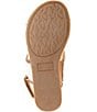 Color:Luggage/Pale Gold - Image 6 - MICHAEL Michael Kors Girls' Sydney Kenzie 2 Sandals (Youth)