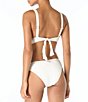 MICHAEL Michael Kors Half Moon Studs Halter Neck Triangle Swim Top & Half Moon Stud High Leg Hipster Swim Bottom - Image 2